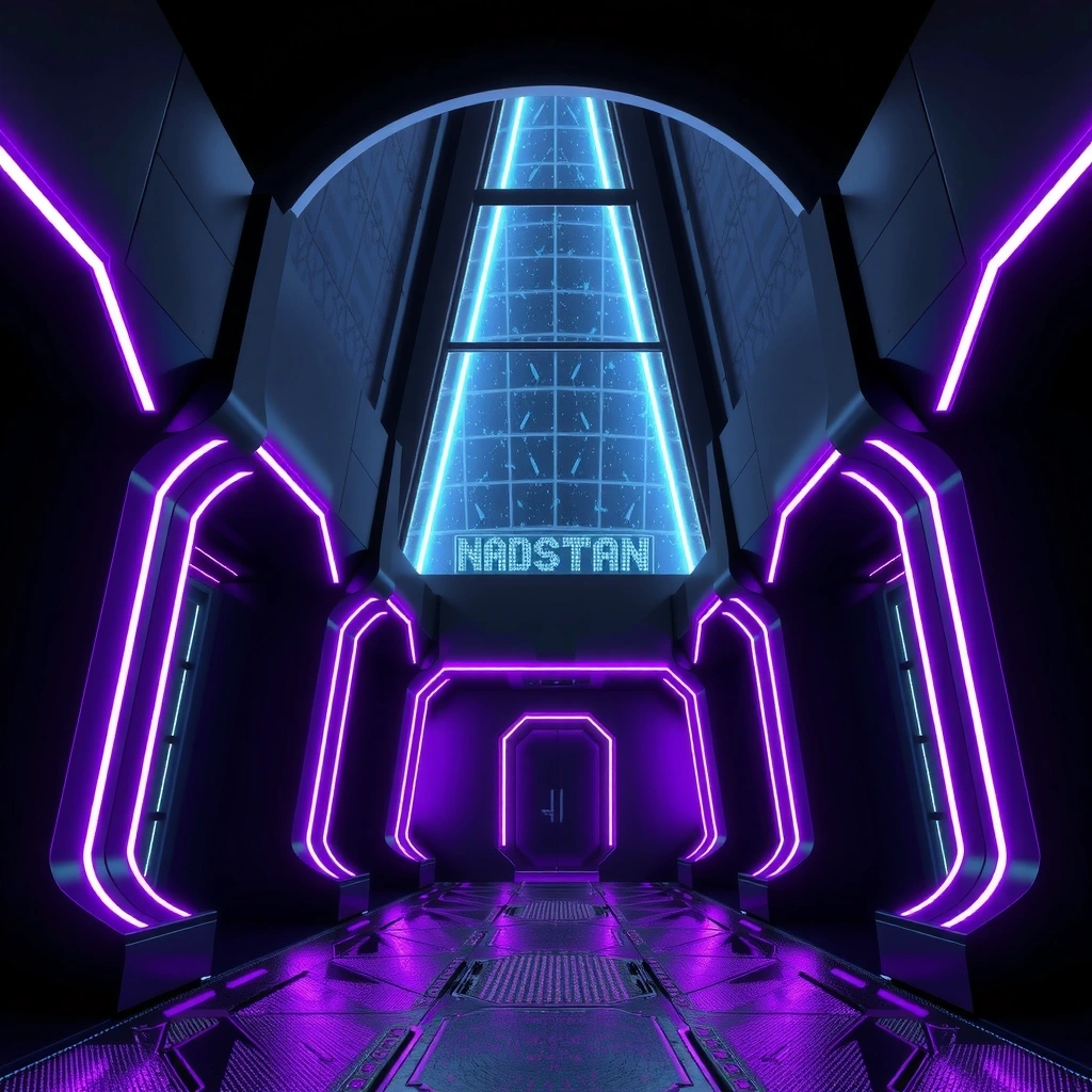 Cyberpunk Interface Mockup